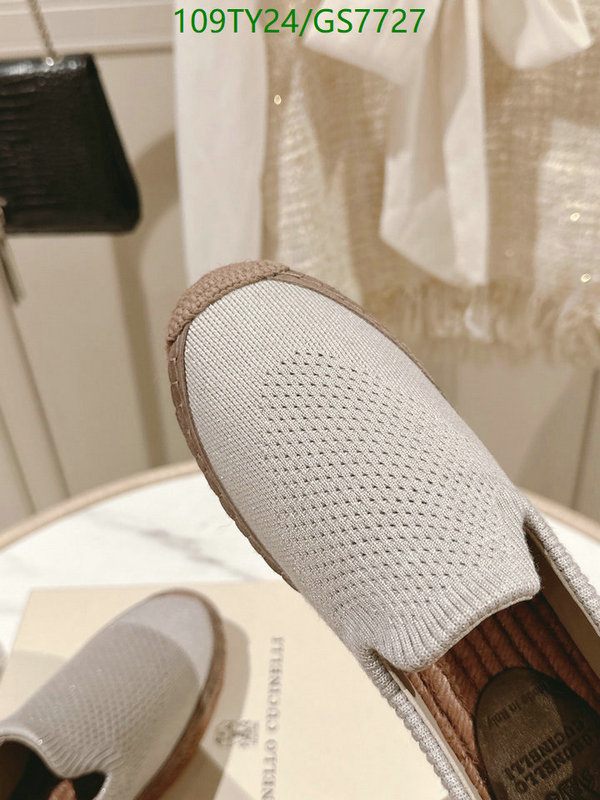 Brunello Cucinelli-Women Shoes Code: GS7727 $: 109USD