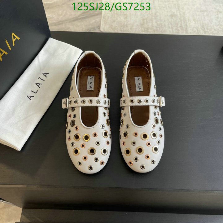 ALAIA-Women Shoes Code: GS7253 $: 125USD