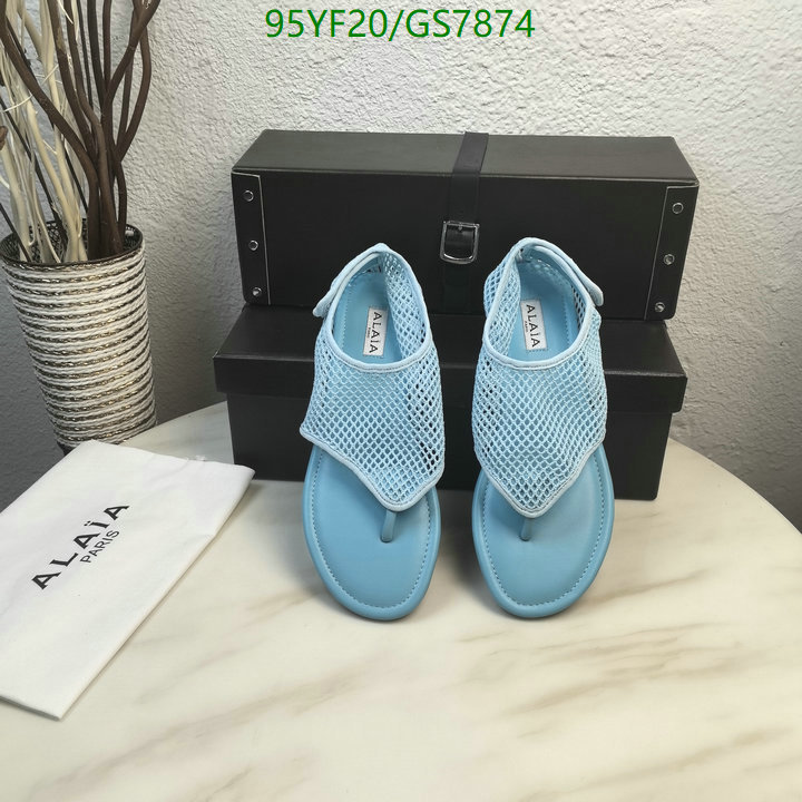 ALAIA-Women Shoes Code: GS7874 $: 95USD