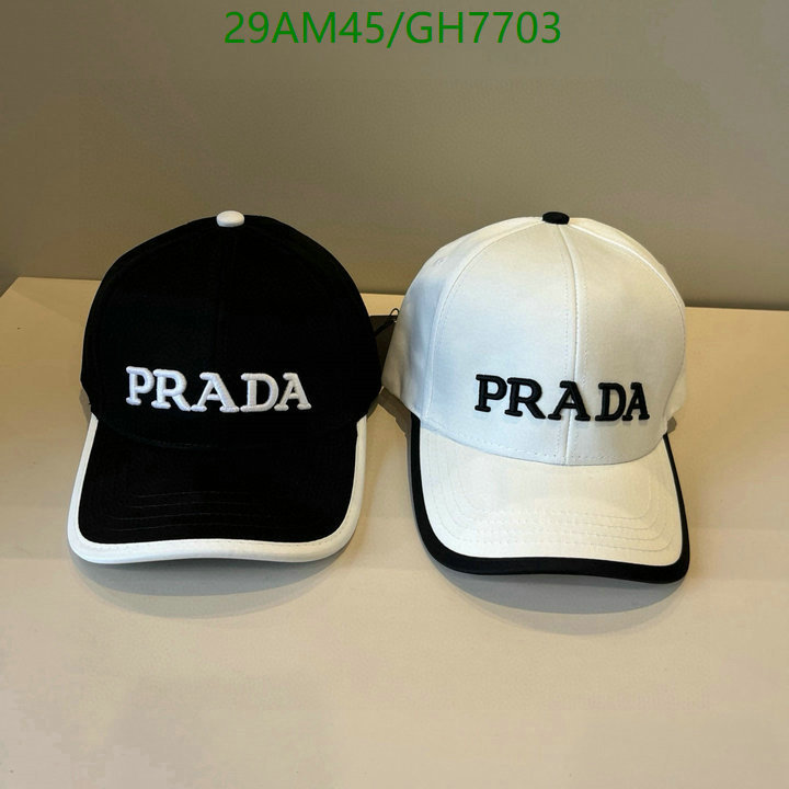 Prada-Cap(Hat) Code: GH7703 $: 29USD