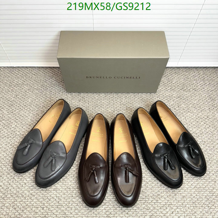 Brunello Cucinelli-Men shoes Code: GS9212 $: 219USD