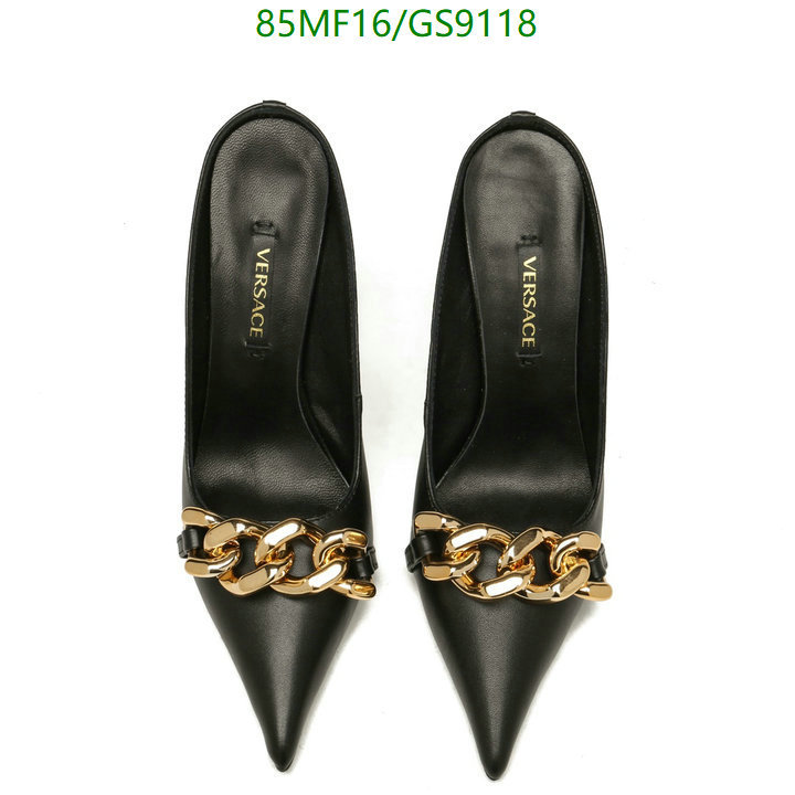 Versace-Women Shoes Code: GS9118 $: 85USD