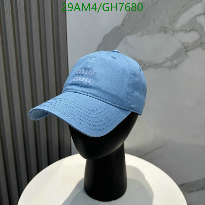 Miu Miu-Cap(Hat) Code: GH7680 $: 29USD