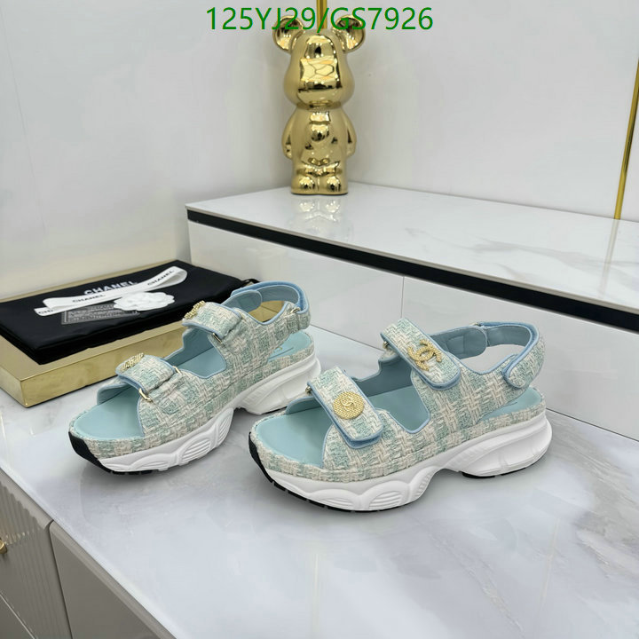 Chanel-Women Shoes Code: GS7926 $: 125USD