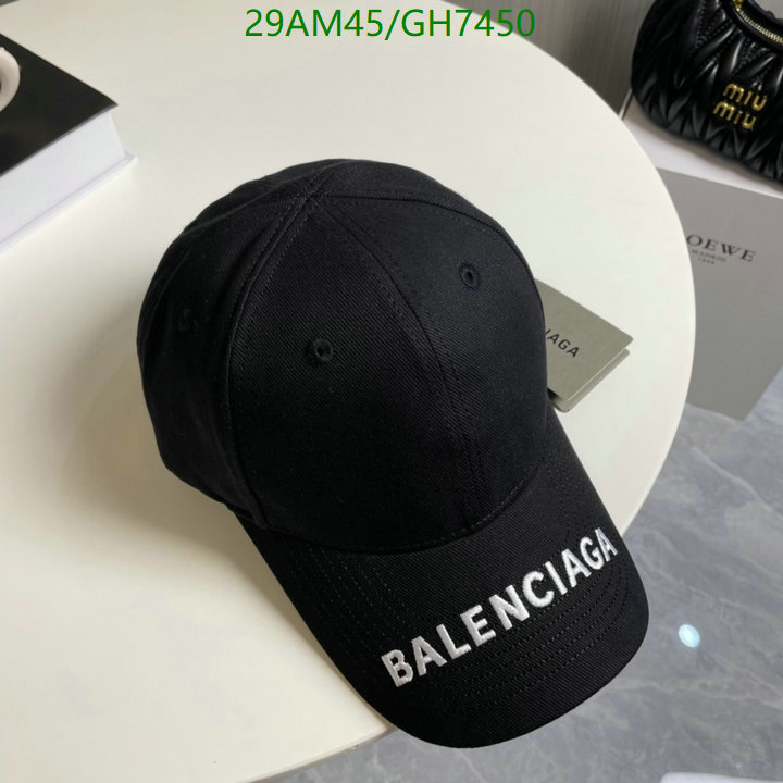 Balenciaga-Cap(Hat) Code: GH7450 $: 29USD