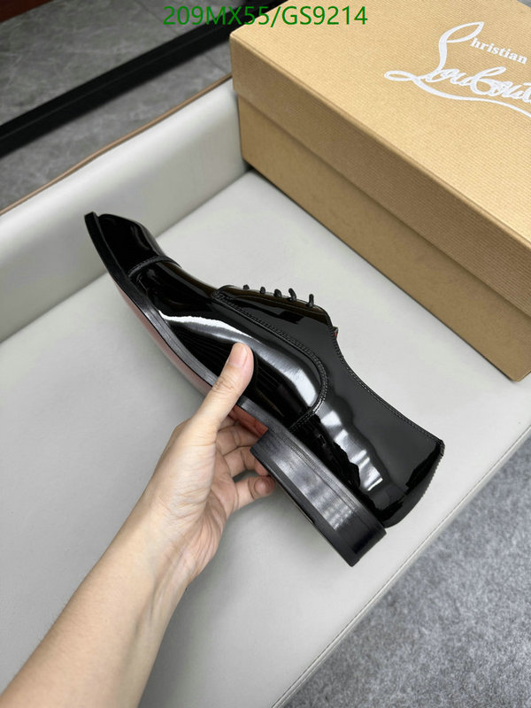 Christian Louboutin-Men shoes Code: GS9214 $: 209USD