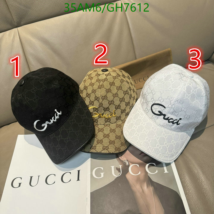 Gucci-Cap(Hat) Code: GH7612 $: 35USD