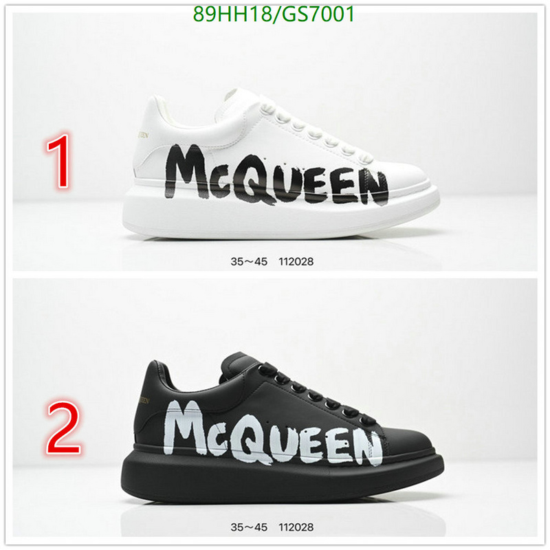 Alexander Mcqueen-Women Shoes Code: GS7001 $: 89USD