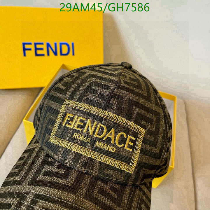 Fendi-Cap(Hat) Code: GH7586 $: 29USD