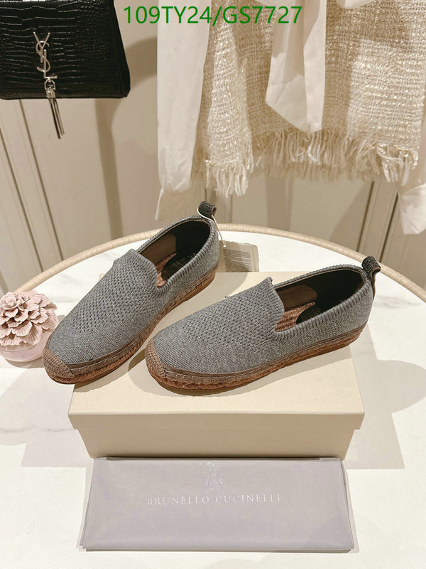Brunello Cucinelli-Women Shoes Code: GS7727 $: 109USD