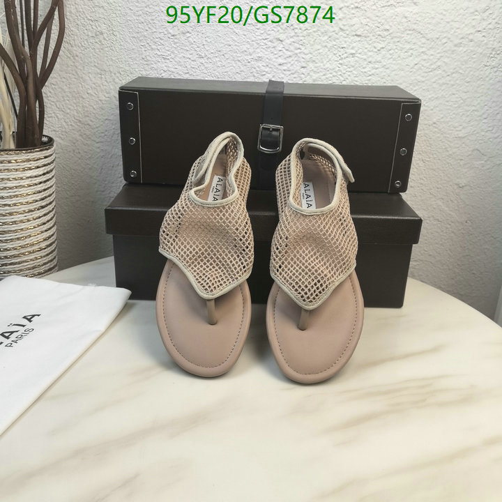 ALAIA-Women Shoes Code: GS7874 $: 95USD