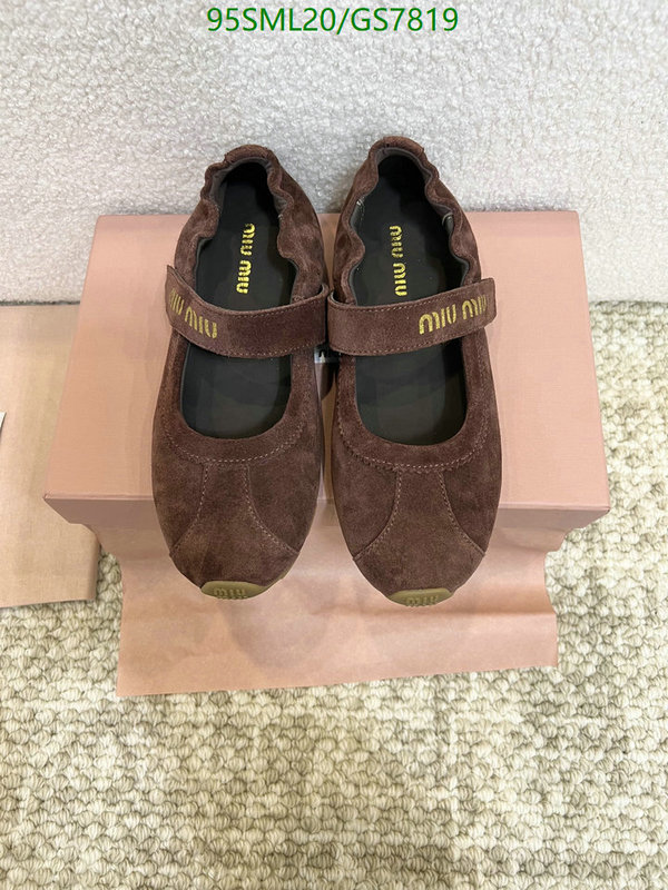 Miu Miu-Women Shoes Code: GS7819 $: 95USD