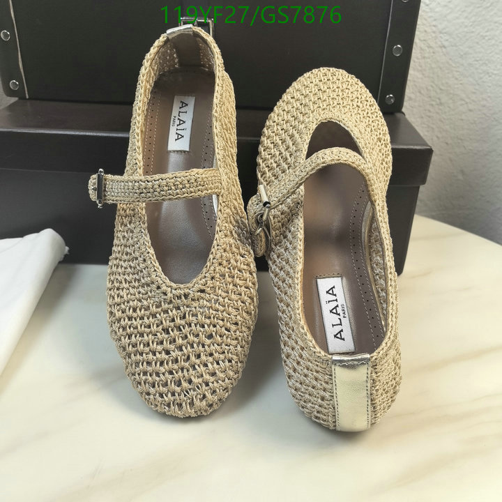 ALAIA-Women Shoes Code: GS7876 $: 119USD