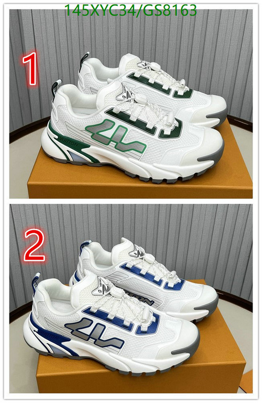 LV-Men shoes Code: GS8163 $: 145USD