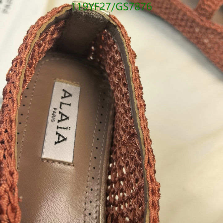 ALAIA-Women Shoes Code: GS7876 $: 119USD