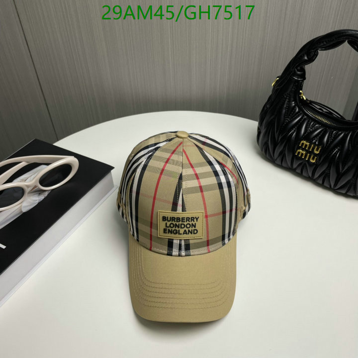 Burberry-Cap(Hat) Code: GH7517 $: 29USD