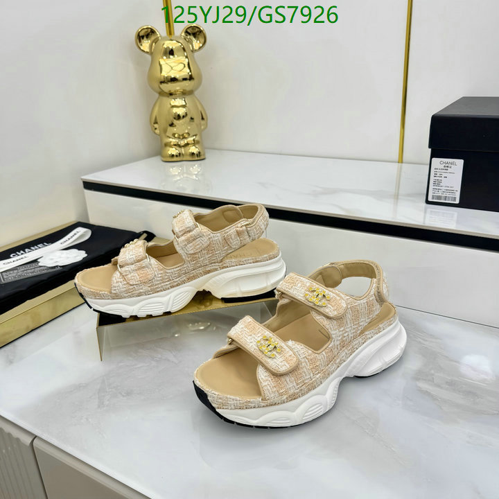 Chanel-Women Shoes Code: GS7926 $: 125USD