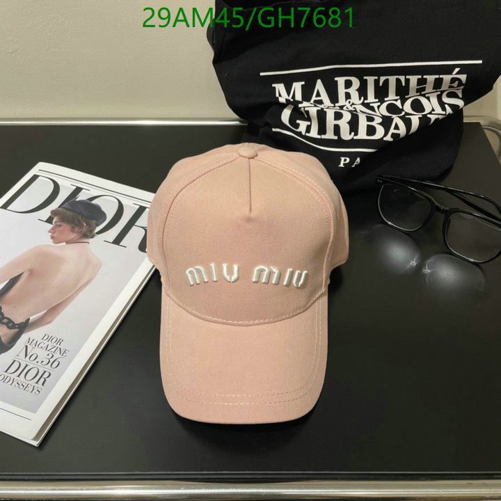 Miu Miu-Cap(Hat) Code: GH7681 $: 29USD