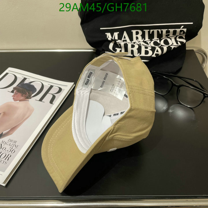 Miu Miu-Cap(Hat) Code: GH7681 $: 29USD