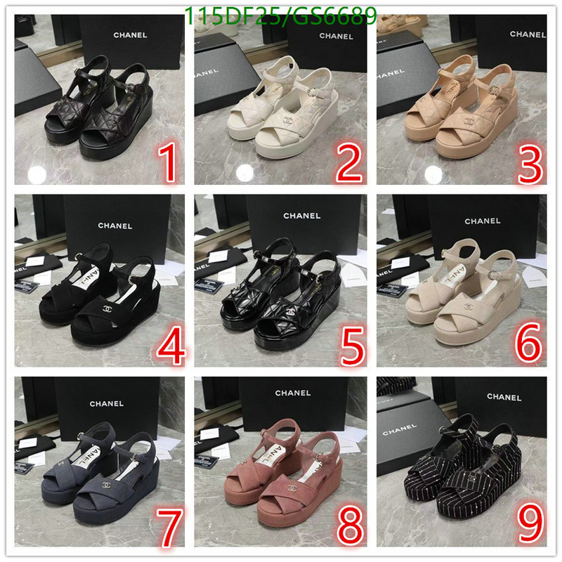 Chanel-Women Shoes Code: GS6689 $: 115USD