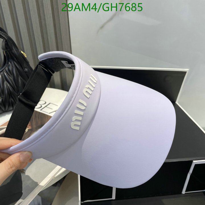 Miu Miu-Cap(Hat) Code: GH7685 $: 29USD