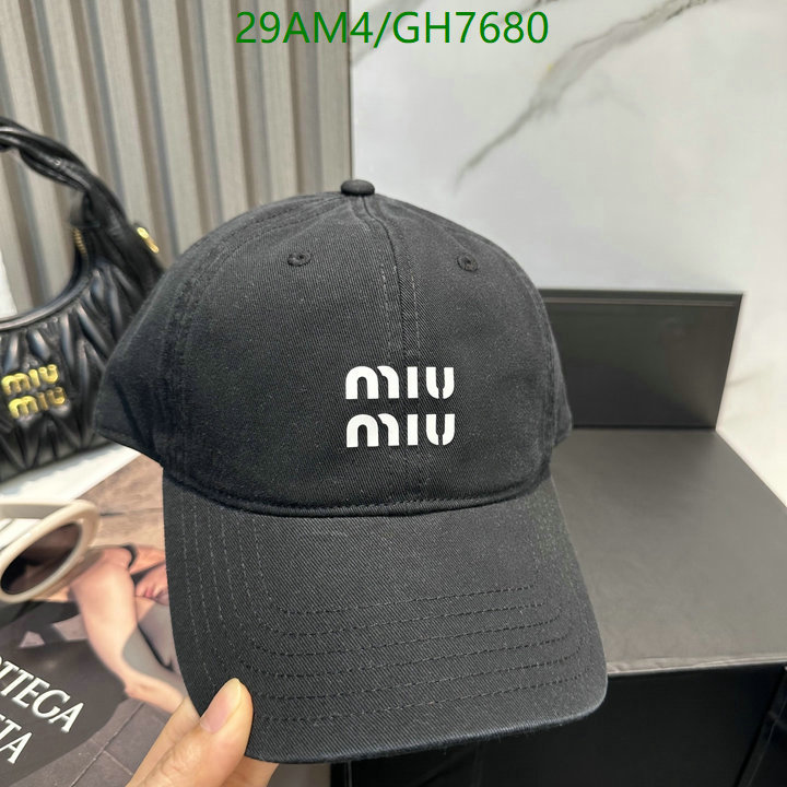 Miu Miu-Cap(Hat) Code: GH7680 $: 29USD
