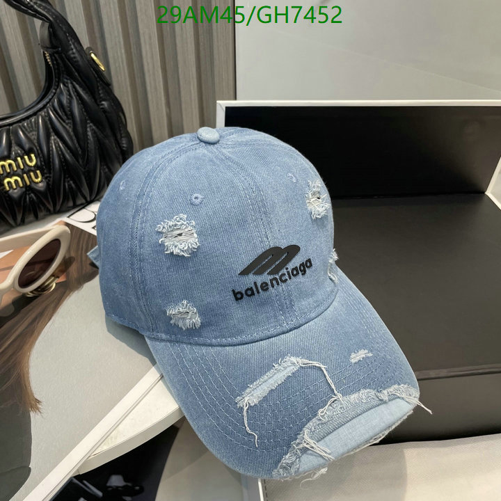 Balenciaga-Cap(Hat) Code: GH7452 $: 29USD