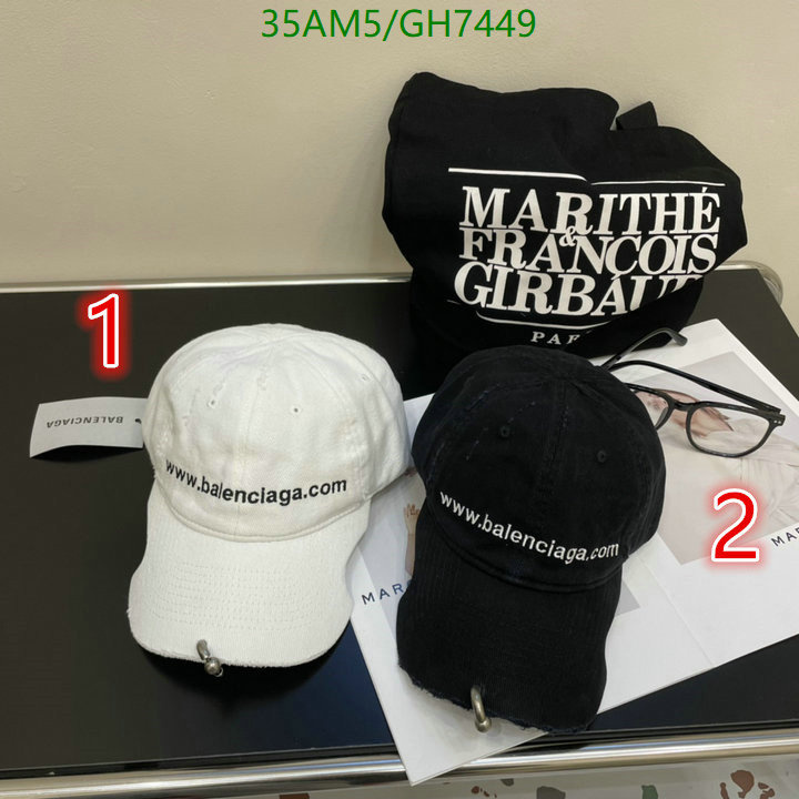 Balenciaga-Cap(Hat) Code: GH7449 $: 35USD
