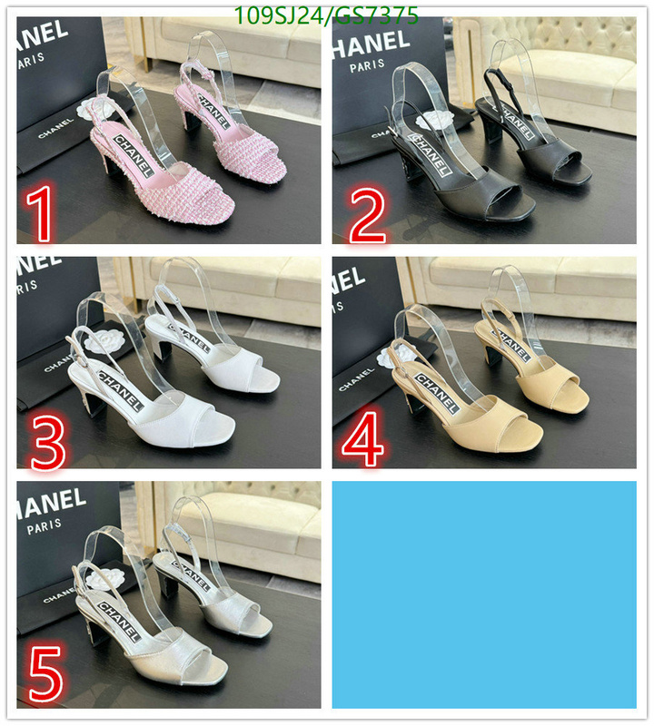 Chanel-Women Shoes Code: GS7375 $: 109USD