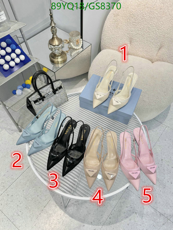 Prada-Women Shoes Code: GS8370 $: 89USD