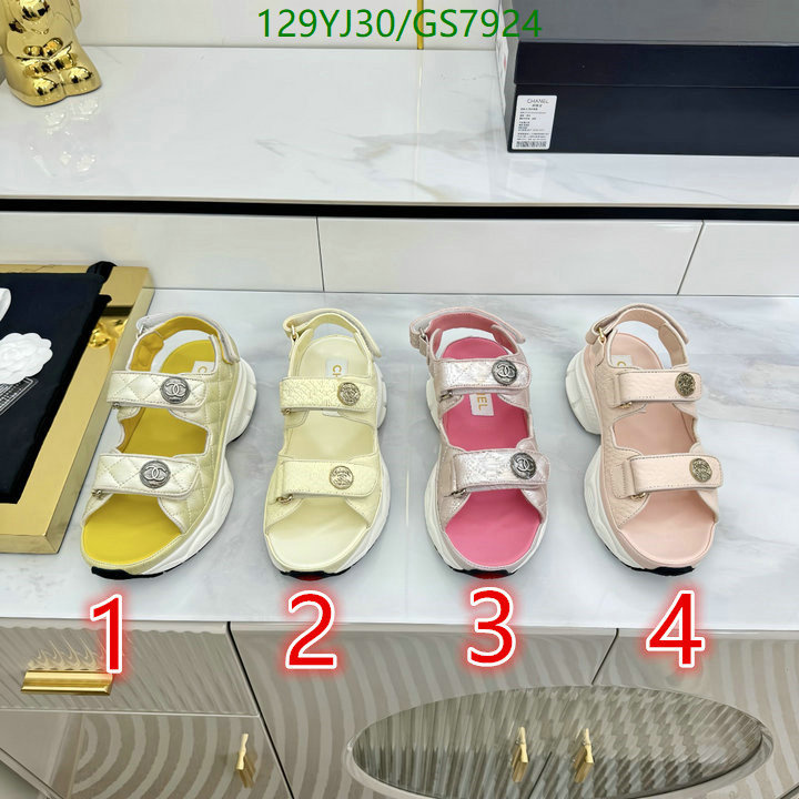 Chanel-Women Shoes Code: GS7924 $: 129USD