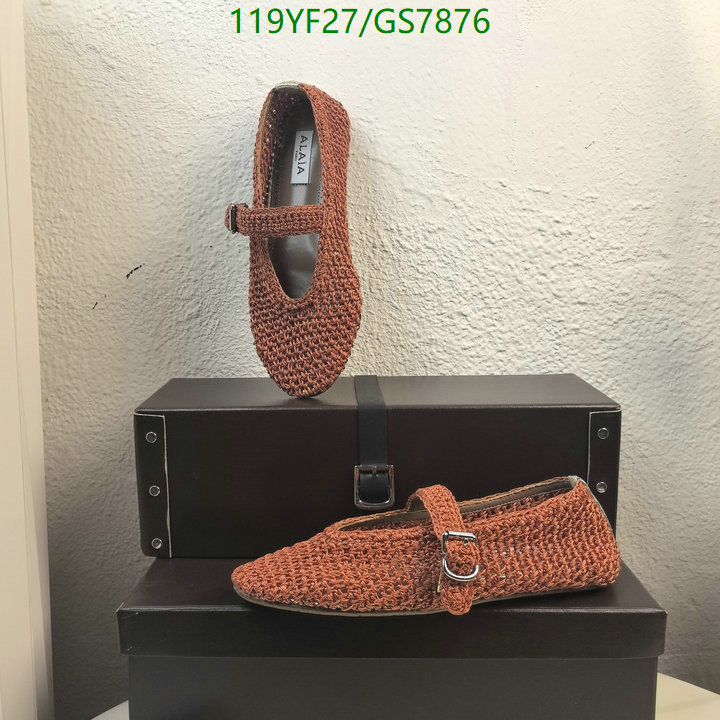 ALAIA-Women Shoes Code: GS7876 $: 119USD