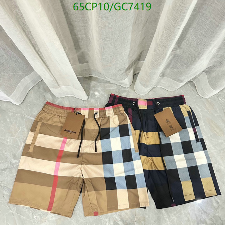Burberry-Clothing Code: GC7419 $: 65USD