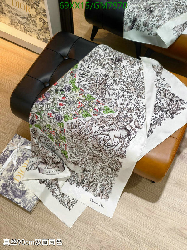 Dior-Scarf Code: GM7970 $: 69USD