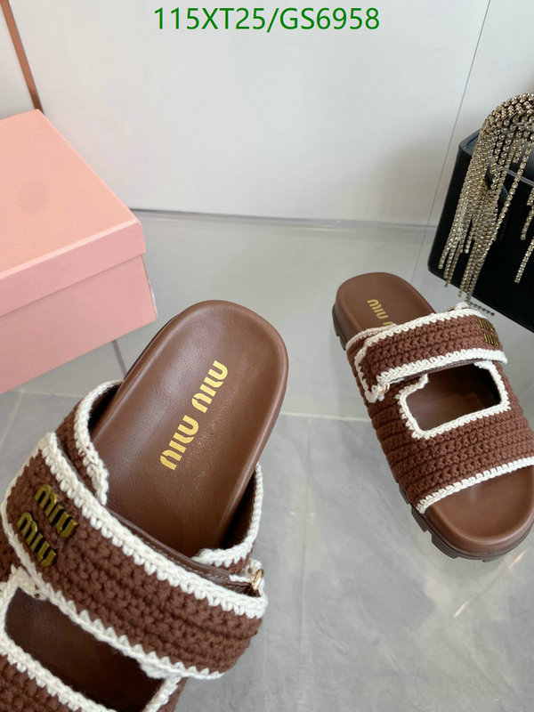 Miu Miu-Women Shoes Code: GS6958 $: 115USD