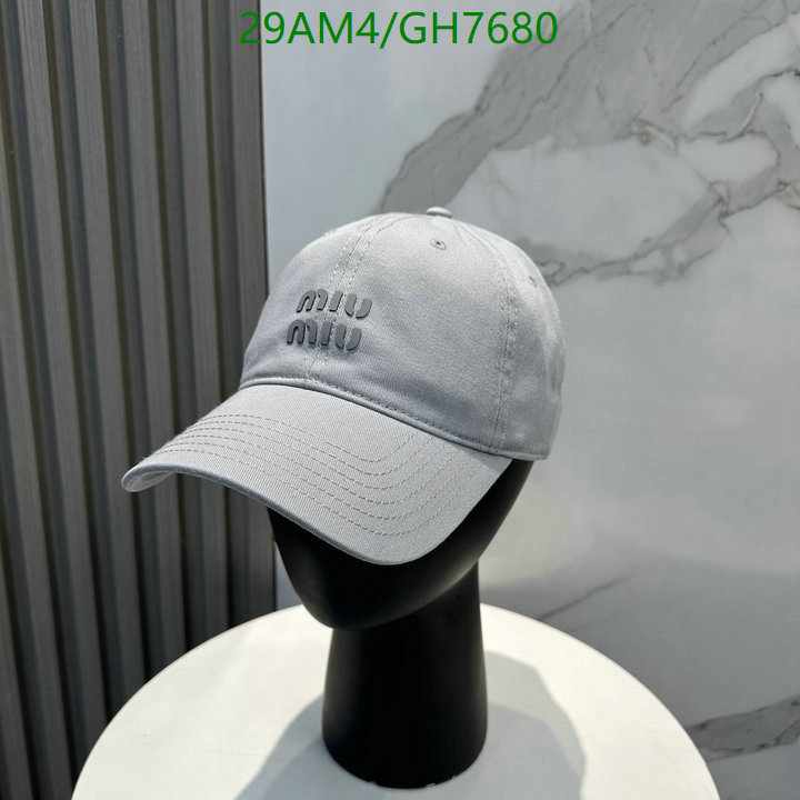 Miu Miu-Cap(Hat) Code: GH7680 $: 29USD