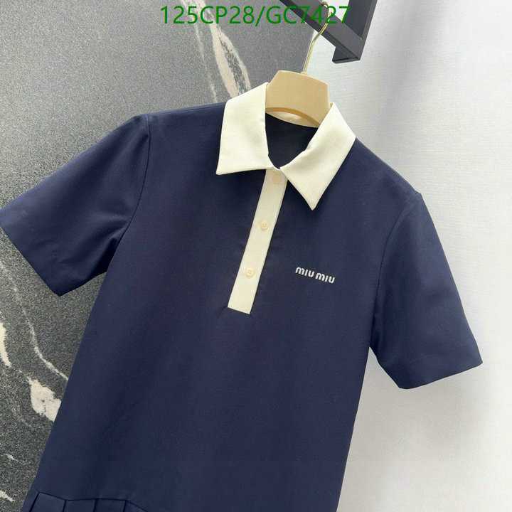 MIUMIU-Clothing Code: GC7427 $: 125USD