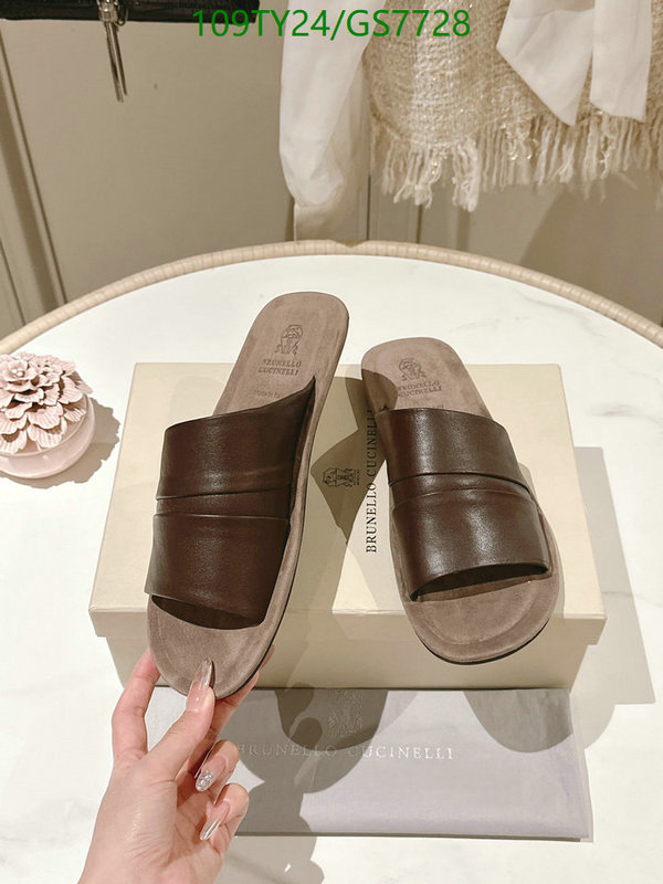 Brunello Cucinelli-Women Shoes Code: GS7728 $: 109USD