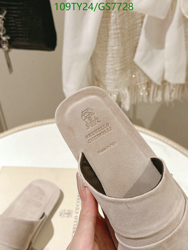 Brunello Cucinelli-Women Shoes Code: GS7728 $: 109USD