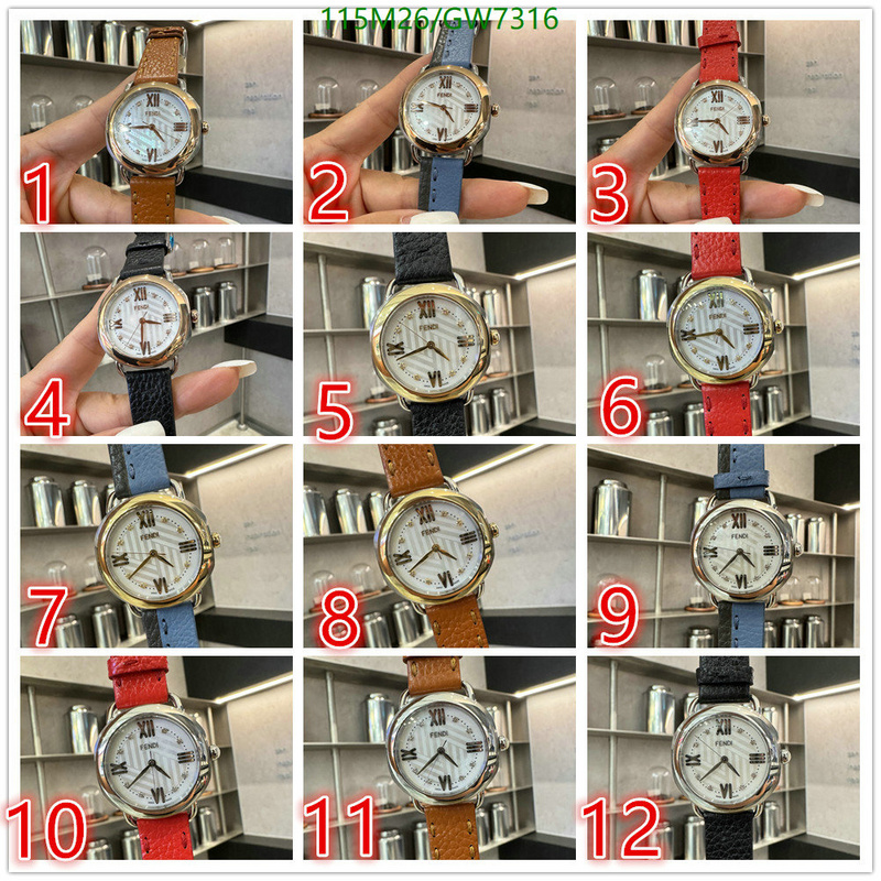 Fendi-Watch(4A) Code: GW7316 $: 115USD