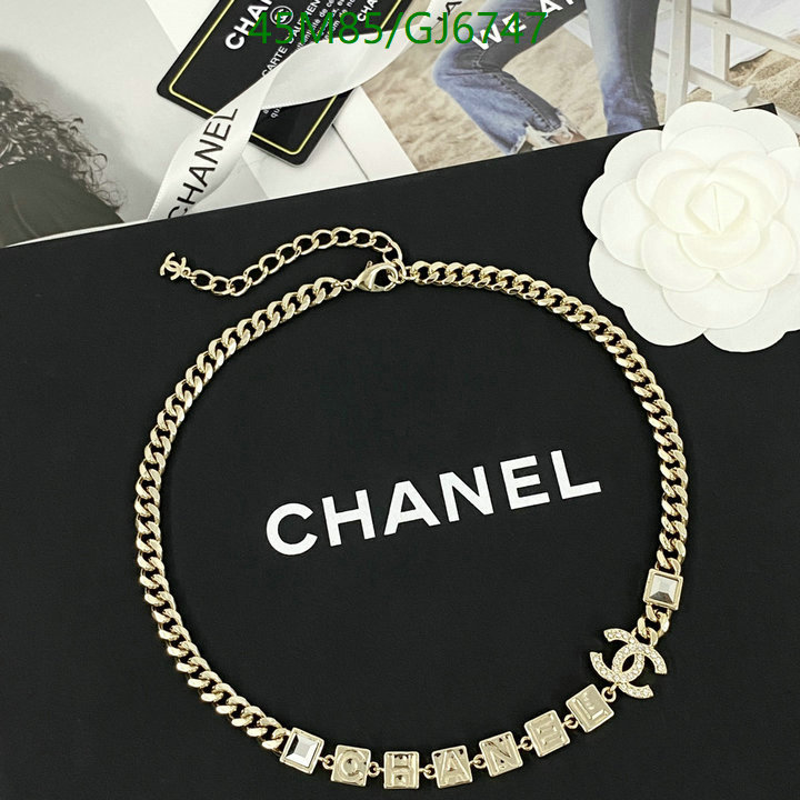Chanel-Jewelry Code: GJ6747 $: 45USD