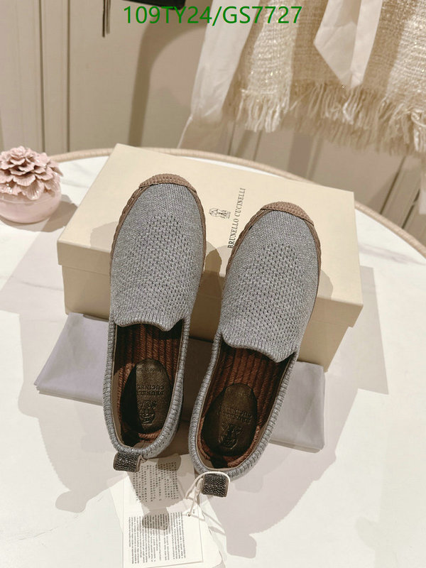 Brunello Cucinelli-Women Shoes Code: GS7727 $: 109USD