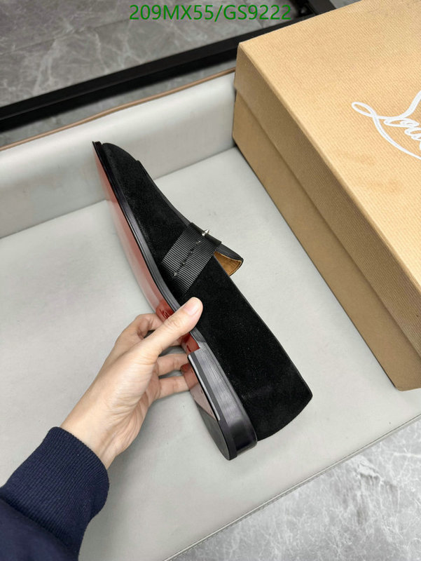 Christian Louboutin-Men shoes Code: GS9222 $: 209USD