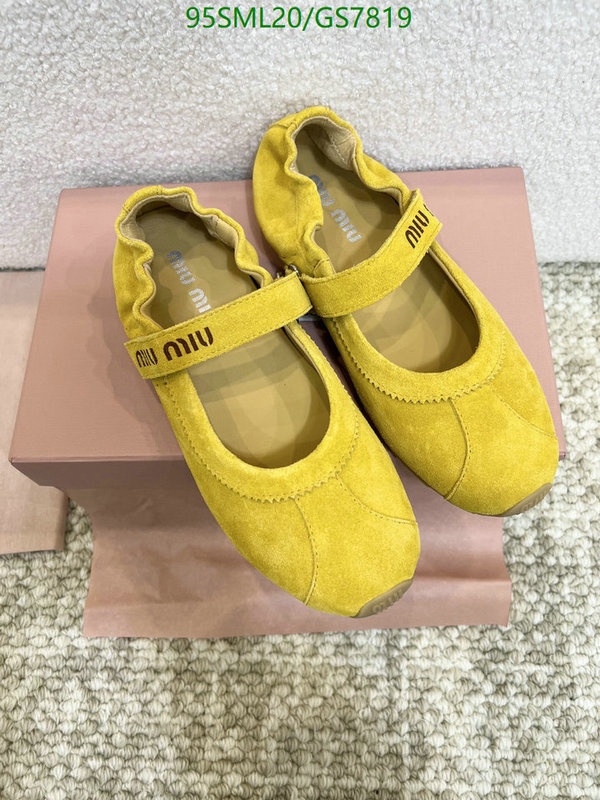 Miu Miu-Women Shoes Code: GS7819 $: 95USD