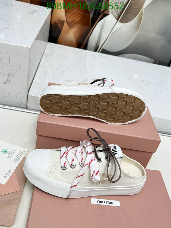 Miu Miu-Women Shoes Code: GS8552 $: 89USD