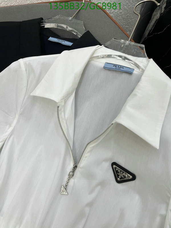 Prada-Clothing Code: GC8981 $: 135USD