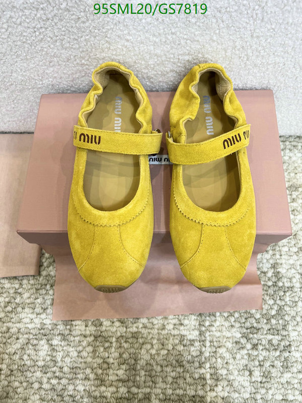 Miu Miu-Women Shoes Code: GS7819 $: 95USD