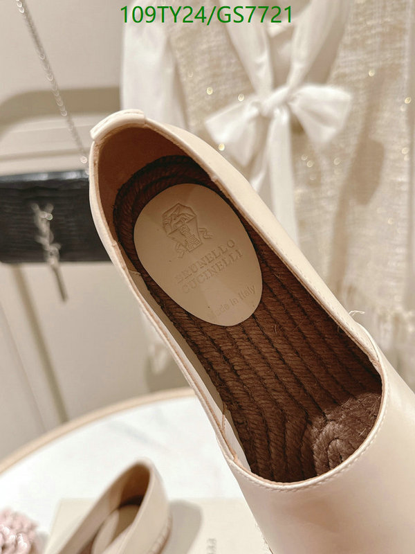 Brunello Cucinelli-Women Shoes Code: GS7721 $: 109USD