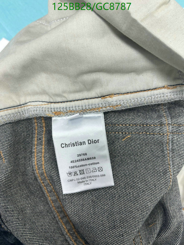 Dior-Clothing Code: GC8787 $: 125USD