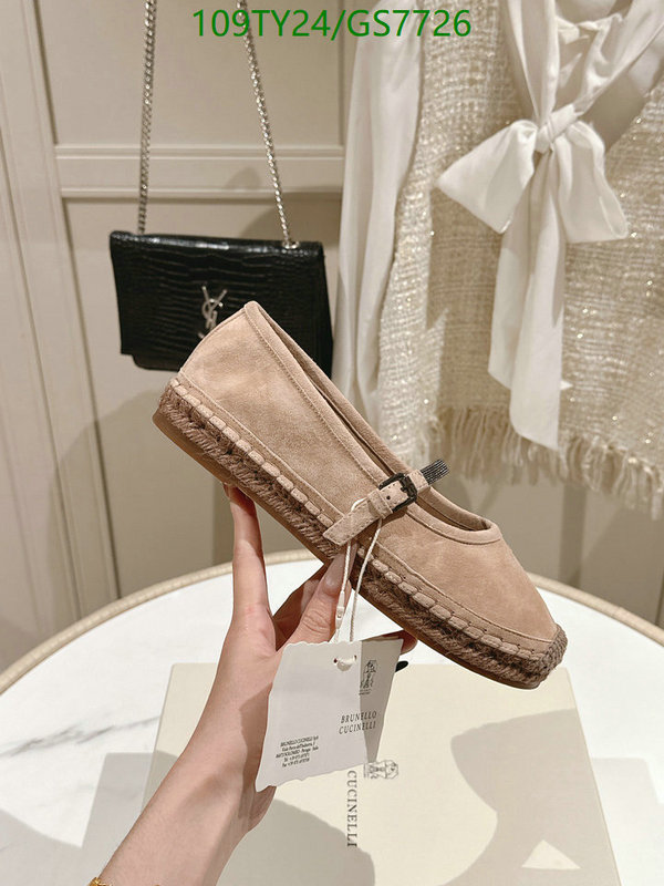 Brunello Cucinelli-Women Shoes Code: GS7726 $: 109USD